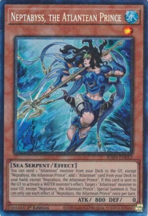 Neptabyss, the Atlantean Prince - RA03-EN013 (Prismatic Collector's Rare)