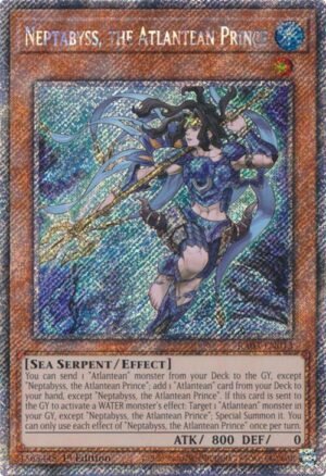 Neptabyss, the Atlantean Prince - RA03-EN013 (Platinum Secret Rare)