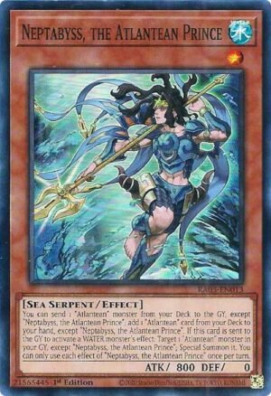 Neptabyss, the Atlantean Prince - RA03-EN013 (Super Rare)