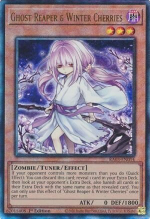 Ghost Reaper & Winter Cherries - RA03-EN014 (Ultimate Rare)