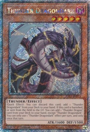 Thunder Dragondark - RA03-EN018 (Platinum Secret Rare)
