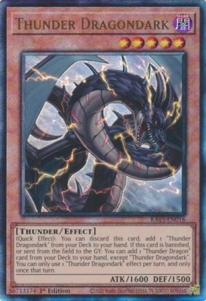 Thunder Dragondark - RA03-EN018 (Ultimate Rare)