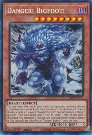 Danger! Bigfoot! ALT - RA03-EN019 (Prismatic Collector's Rare)