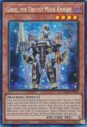 Girsu, the Orcust Mekk-Knight - RA03-EN026 (Prismatic Collector's Rare)