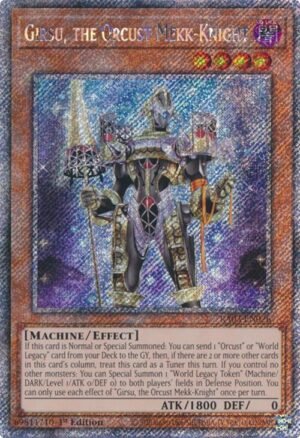 Girsu, the Orcust Mekk-Knight - RA03-EN026 (Platinum Secret Rare)