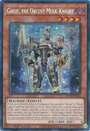 Girsu, the Orcust Mekk-Knight - RA03-EN026 (Secret Rare)