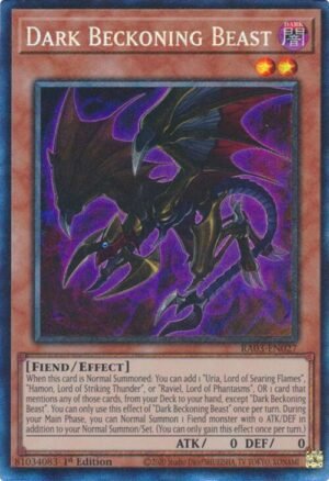 Dark Beckoning Beast - RA03-EN027 (Prismatic Collector's Rare)