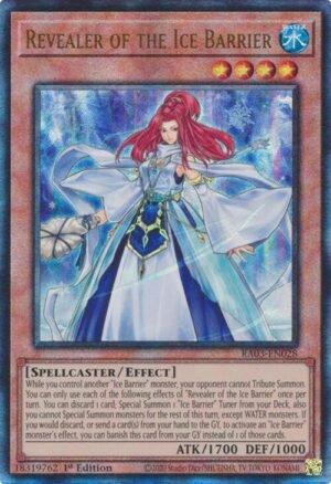 Revealer of the Ice Barrier - RA03-EN028 (Ultimate Rare)