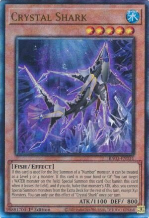 Crystal Shark - RA03-EN031 (Ultimate Rare)