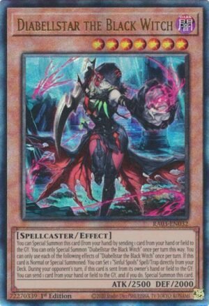 Diabellstar the Black Witch - RA03-EN032 (Ultimate Rare)
