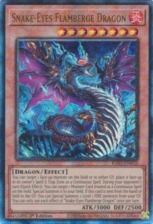 Snake-Eyes Flamberge Dragon - RA03-EN033 (Ultimate Rare)