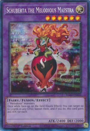 Schuberta the Melodious Maestra - RA03-EN034 (Prismatic Collector's Rare)