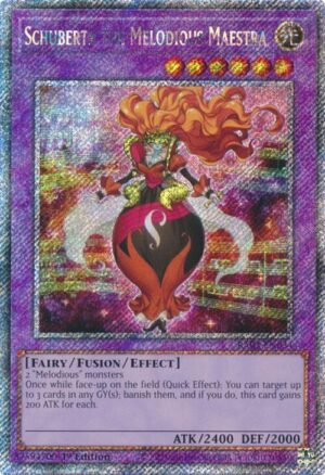 Schuberta the Melodious Maestra - RA03-EN034 (Platinum Secret Rare)
