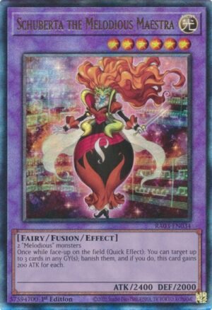 Schuberta the Melodious Maestra - RA03-EN034 (Ultimate Rare)