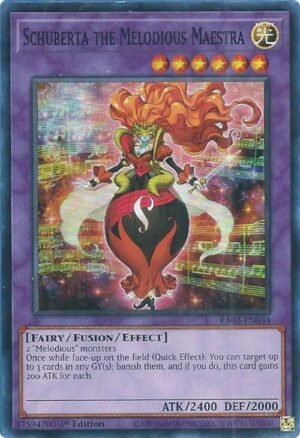 Schuberta the Melodious Maestra - RA03-EN034 (Super Rare)