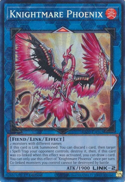 Knightmare Phoenix - RA03-EN042 (Prismatic Collector's Rare)
