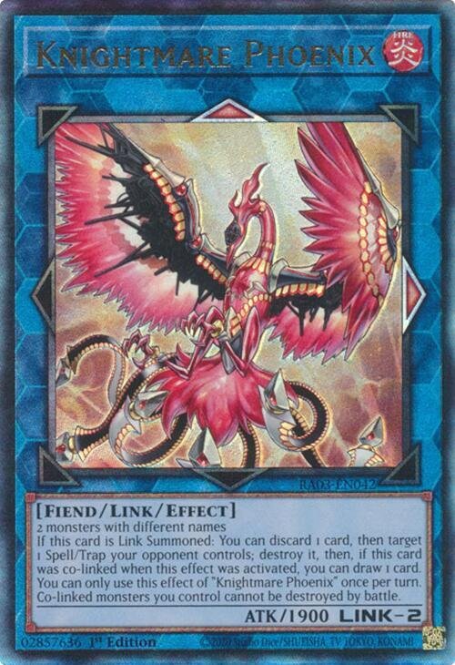 Knightmare Phoenix - RA03-EN042 (Ultimate Rare)