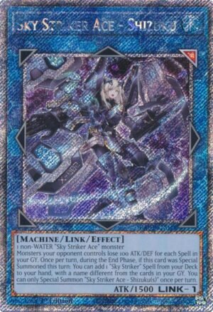Sky Striker Ace - Shizuku - RA03-EN043 (Platinum Secret Rare)