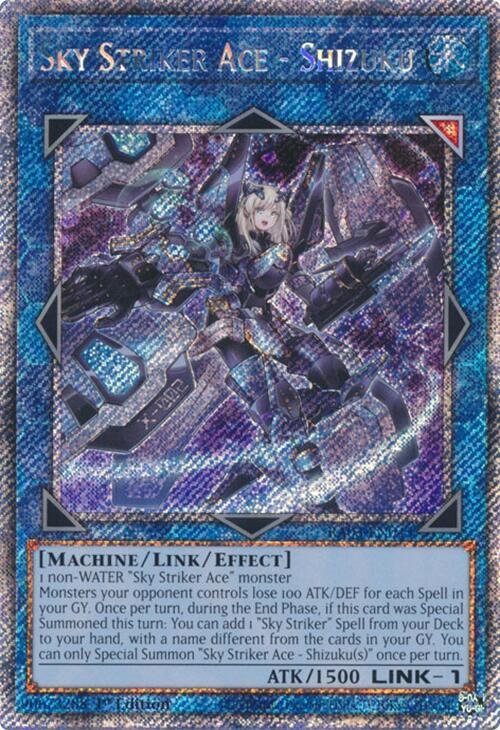 Sky Striker Ace - Shizuku - RA03-EN043 (Platinum Secret Rare)