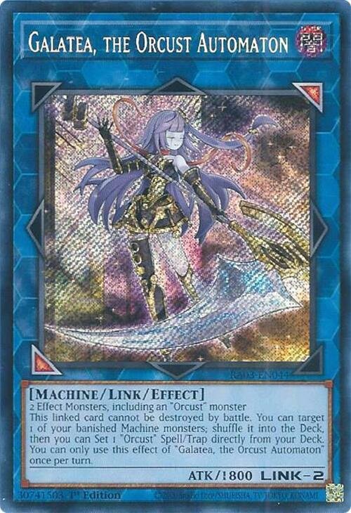Galatea, the Orcust Automaton - RA03-EN044 (Secret Rare)