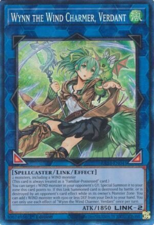 Wynn the Wind Charmer, Verdant - RA03-EN045 (Prismatic Collector's Rare)