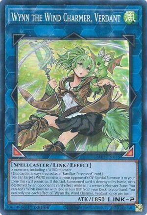 Wynn the Wind Charmer, Verdant - RA03-EN045 (Super Rare)