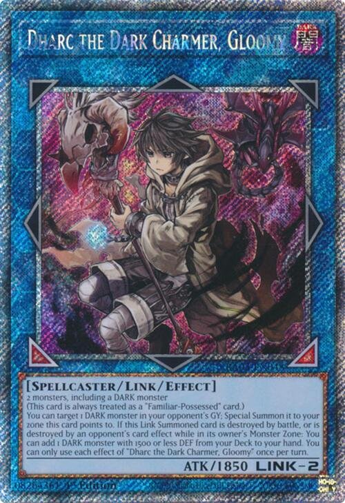 Dharc the Dark Charmer, Gloomy - RA03-EN048 (Platinum Secret Rare)