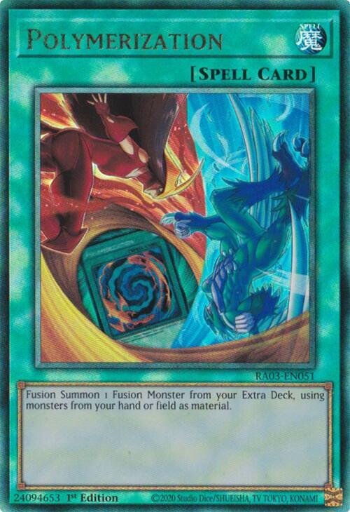 Polymerization HERO ART - RA03-EN051 (Ultimate Rare)