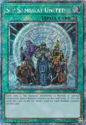Six Samurai United - RA03-EN054 (Platinum Secret Rare)