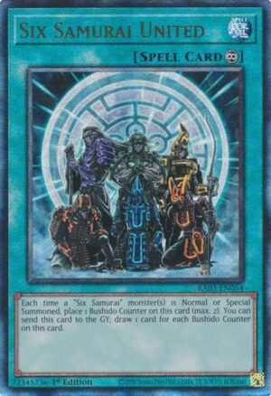 Six Samurai United - RA03-EN054 (Ultimate Rare)