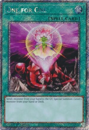 One for One - RA03-EN056 (Platinum Secret Rare)