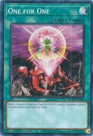 One for One ART - RA03-EN056 (Super Rare)