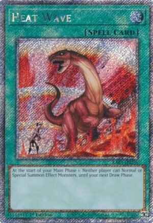 Heat Wave - RA03-EN058 (Platinum Secret Rare)