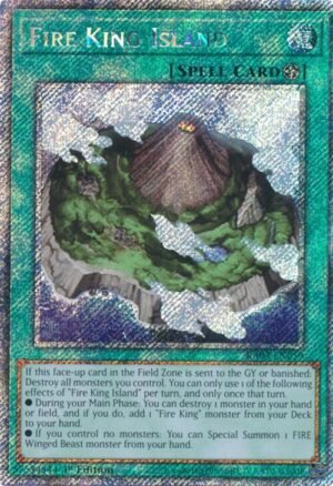 Fire King Island - RA03-EN059 (Platinum Secret Rare)