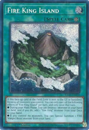 Fire King Island - RA03-EN059 (Secret Rare)