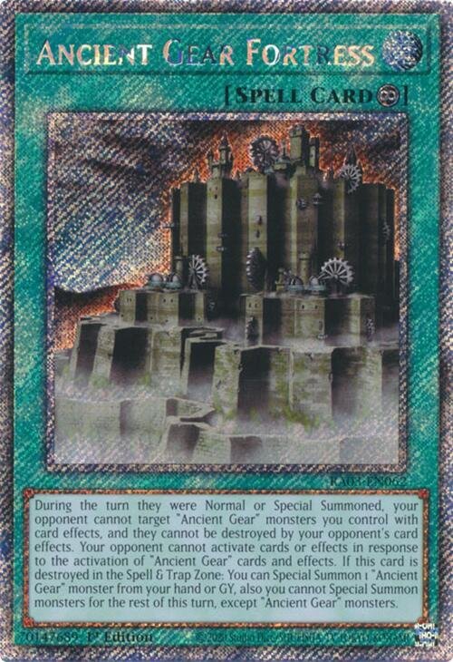 Ancient Gear Fortress - RA03-EN062 (Platinum Secret Rare)