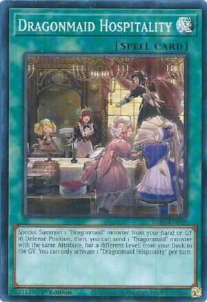 Dragonmaid Hospitality - RA03-EN068 (Super Rare)