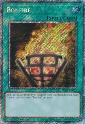 Bonfire - RA03-EN073 (Platinum Secret Rare)