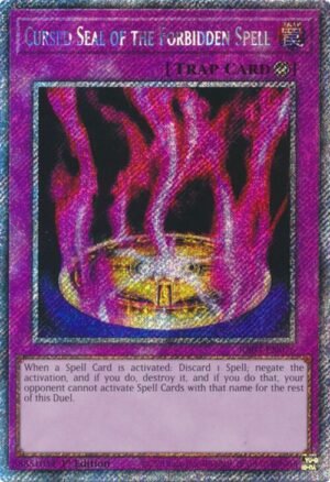 Cursed Seal of the Forbidden Spell - RA03-EN076 (Platinum Secret Rare)