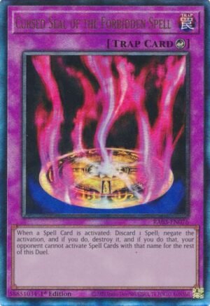 Cursed Seal of the Forbidden Spell - RA03-EN076 (Ultimate Rare)