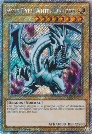 Blue-Eyes White Dragon - RA03-EN079 (Platinum Secret Rare)