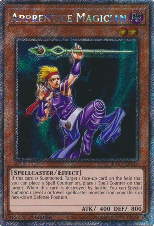 Apprentice Magician - RA03-EN124 (Platinum Secret Rare)
