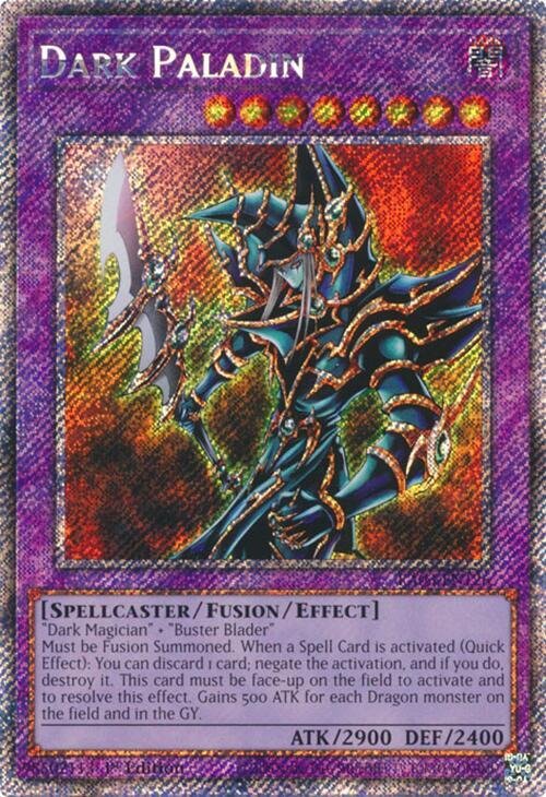 Dark Paladin - RA03-EN126 (Platinum Secret Rare)