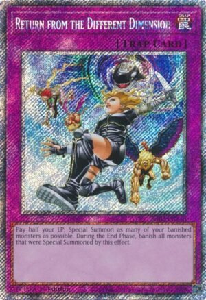 Return from the Different Dimension - RA03-EN140 (Platinum Secret Rare)