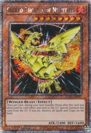 Sacred Phoenix of Nephthys - RA03-EN147 (Platinum Secret Rare)