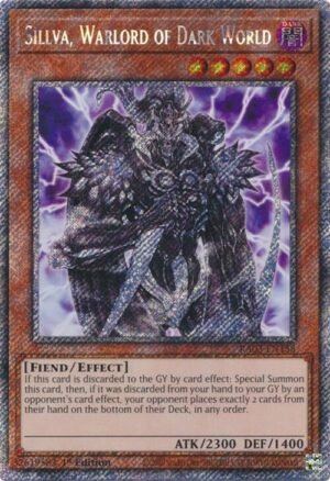 Sillva, Warlord of Dark World - RA03-EN158 (Platinum Secret Rare)