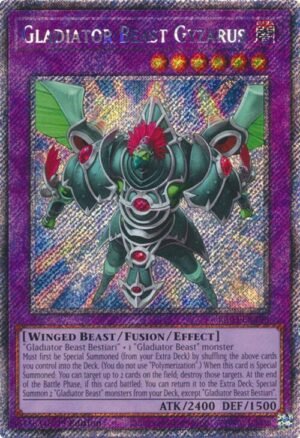Gladiator Beast Gyzarus - RA03-EN198 (Platinum Secret Rare)