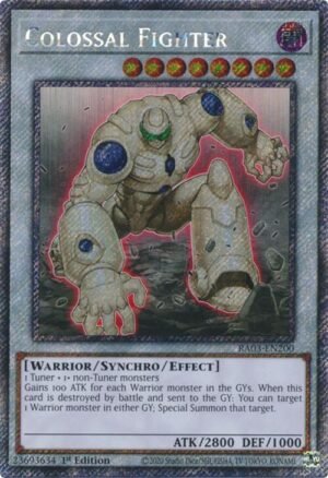 Colossal Fighter - RA03-EN200 (Platinum Secret Rare)