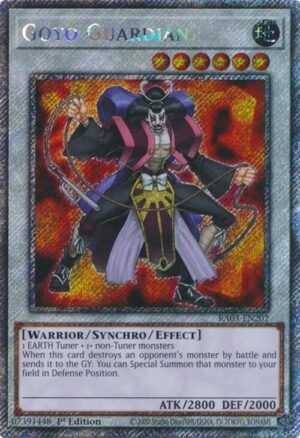 Goyo Guardian - RA03-EN202 (Platinum Secret Rare)