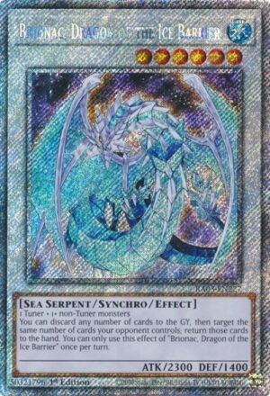 Brionac, Dragon of the Ice Barrier - RA03-EN227 (Platinum Secret Rare)